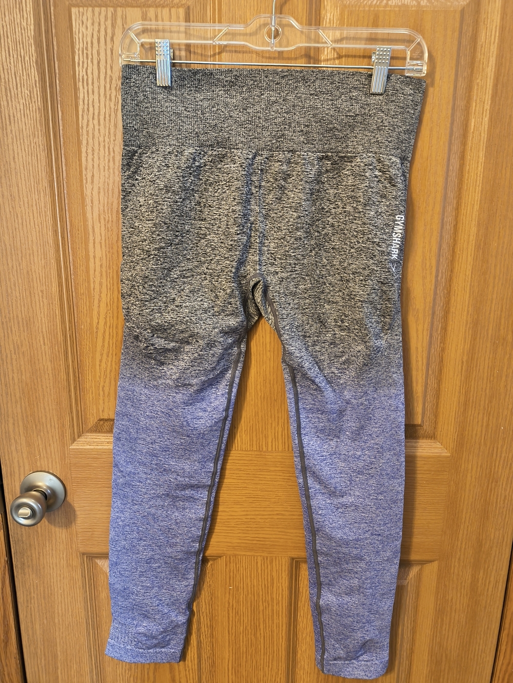 Gymshark Ombre Gray to Blue Leggings